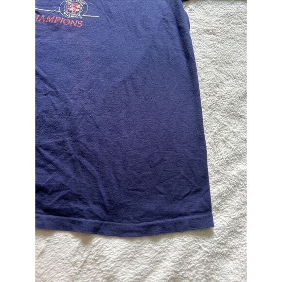 Detroit Tigers Vintage 1984 World Series Champions T-Shirt Medium/Large 80's - Picture 5 of 10